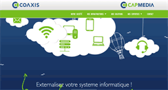 Desktop Screenshot of capmedia.fr