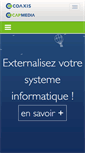Mobile Screenshot of capmedia.fr